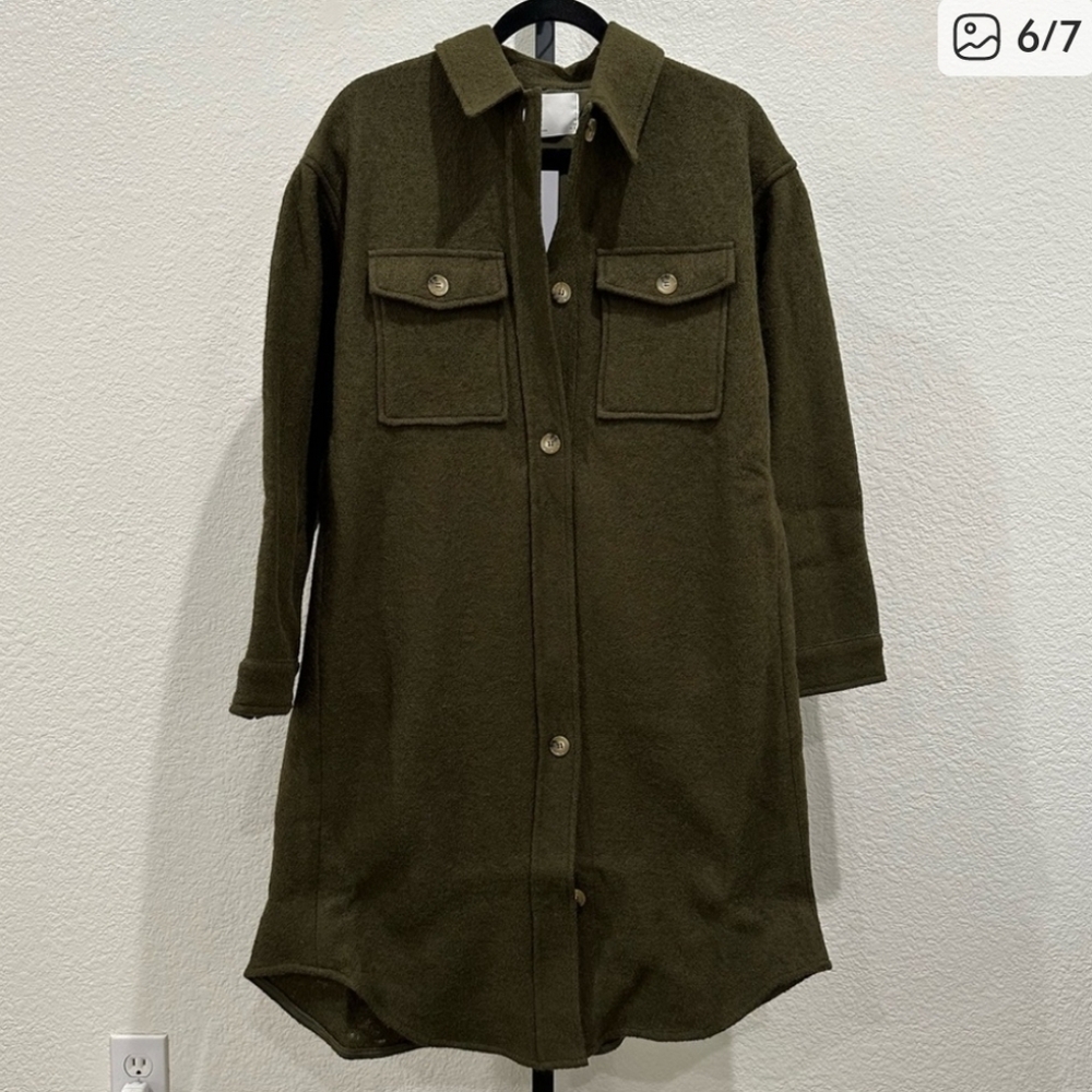 Oak + Fort Shacket Midi